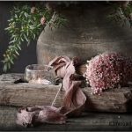 1 Deco bord horizontaal "roze" XXL 60 x 80 cm