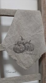 B Shabby doek Herfst pompoen