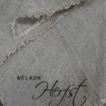 T Shabby doek Herfst welkom herfst