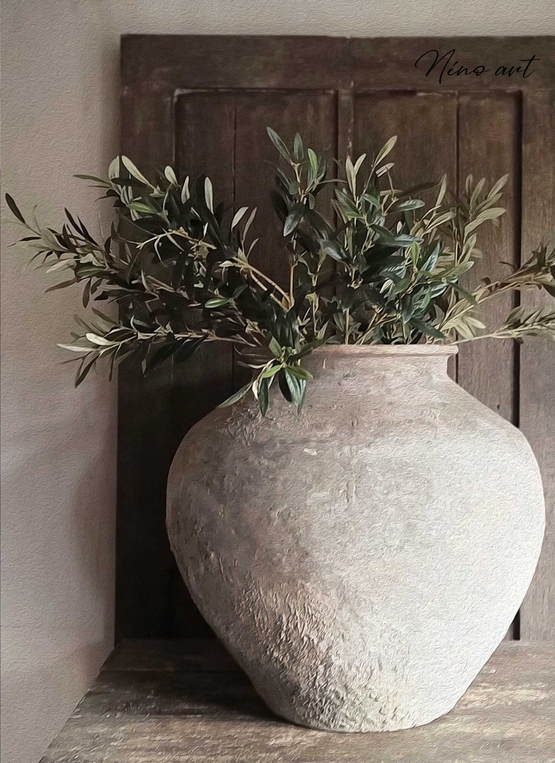 B30-de-olijfpot B30 tuinposter de olijfpot - Afbeelding 1