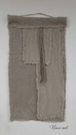 Linnen wandhanger meerlaags - Afbeelding 2