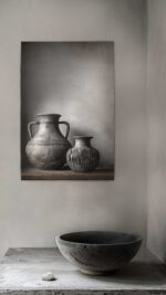 Schilderij van fluweel "de Potterie" - Afbeelding 2