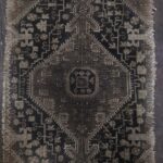 Sierkleedje oud bruin/zwart