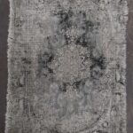 Sierkleedje grijs/zwart