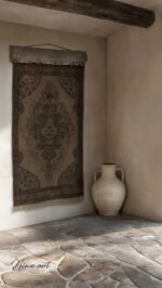 Wandhanger Kelim bruin XL - Afbeelding 2