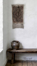 Wandhanger kelim oud bruin - Afbeelding 2