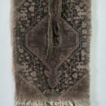 Wandhanger kelim oud bruin