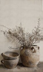 L39 tuinposter de pot en de kommen