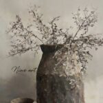 L40 tuinposter de Houten vaas en het potje