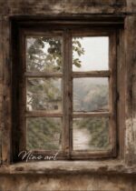 X05 tuinposter raam Sokaat