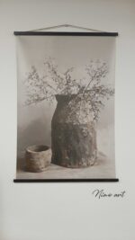 L40 tuinposter de Houten vaas en het potje - Afbeelding 2