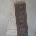 Shabby linnen Lint bruine Kelim