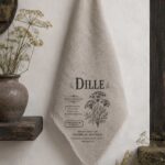 K shabby doek keukenkruiden Dille