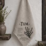 K shabby doek Keukenkruiden Tijm