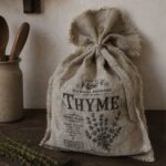 shabby linnen opbergzak Tym
