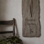 Wanddoek shabby small Primitive Christmas
