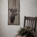 Wanddoek shabby small Rendier