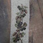 Shabby linnen Lint Herfst eikeltjes
