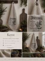 Shabby doek Jeneverbes - Afbeelding 2
