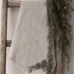 Shabby doek Dennenappels