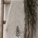 Shabby doek Dennenboom