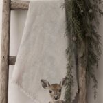 Shabby doek gekleurd Hertje