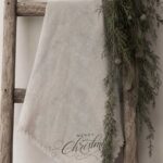 Shabby doek Merry Christmas tekst