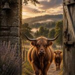 C12 tuinposter Hooglander de oude poort