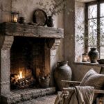 C15 tuinposter de open Haard