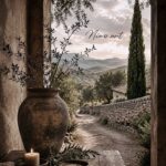 C16 tuinposter de Toscaanse poort