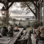 C21 tuinposter Mistige ochtend