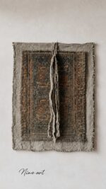 Kelim wanddoek koper
