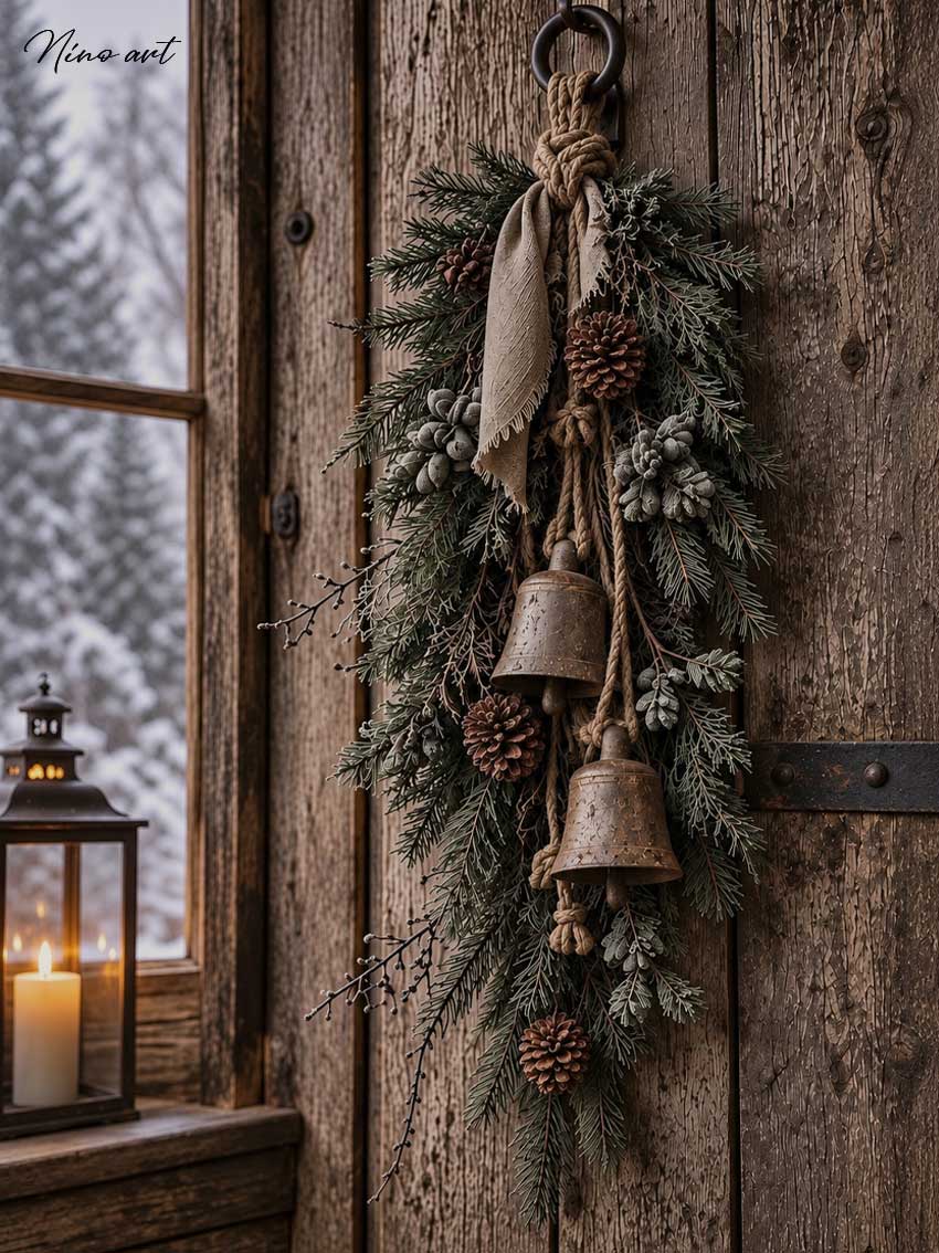 deco-bord-wintergroen Sfeerpaneel Wintergroen – Bild 1