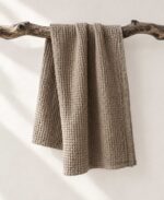 Keukendoek bruine wafel